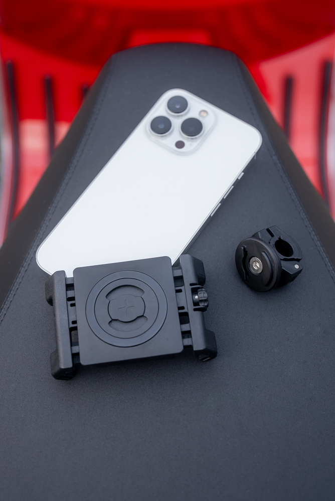 Sp Connect Universal Clamp Spc+ Moto Scooter Bundle - 52500