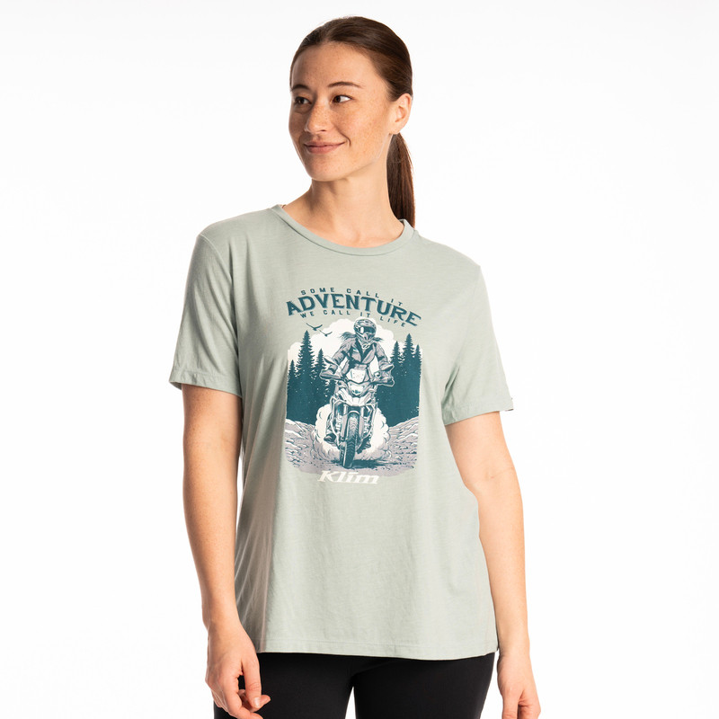 Klim Adventure Tri-blend Dusty Blue Deep Lagoon Shirt