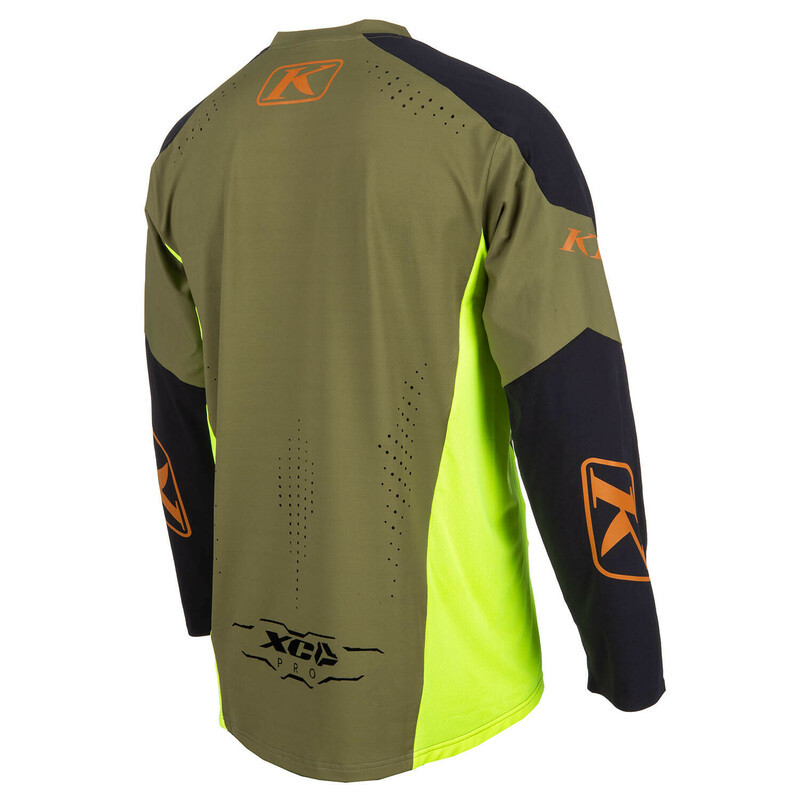 Klim XC Pro Hi-Vis Winter Moss Jersey - Speed Addicts
