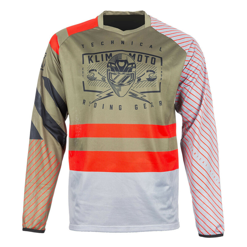 Klim Petrol Octane Winter Moss Redrock Jersey