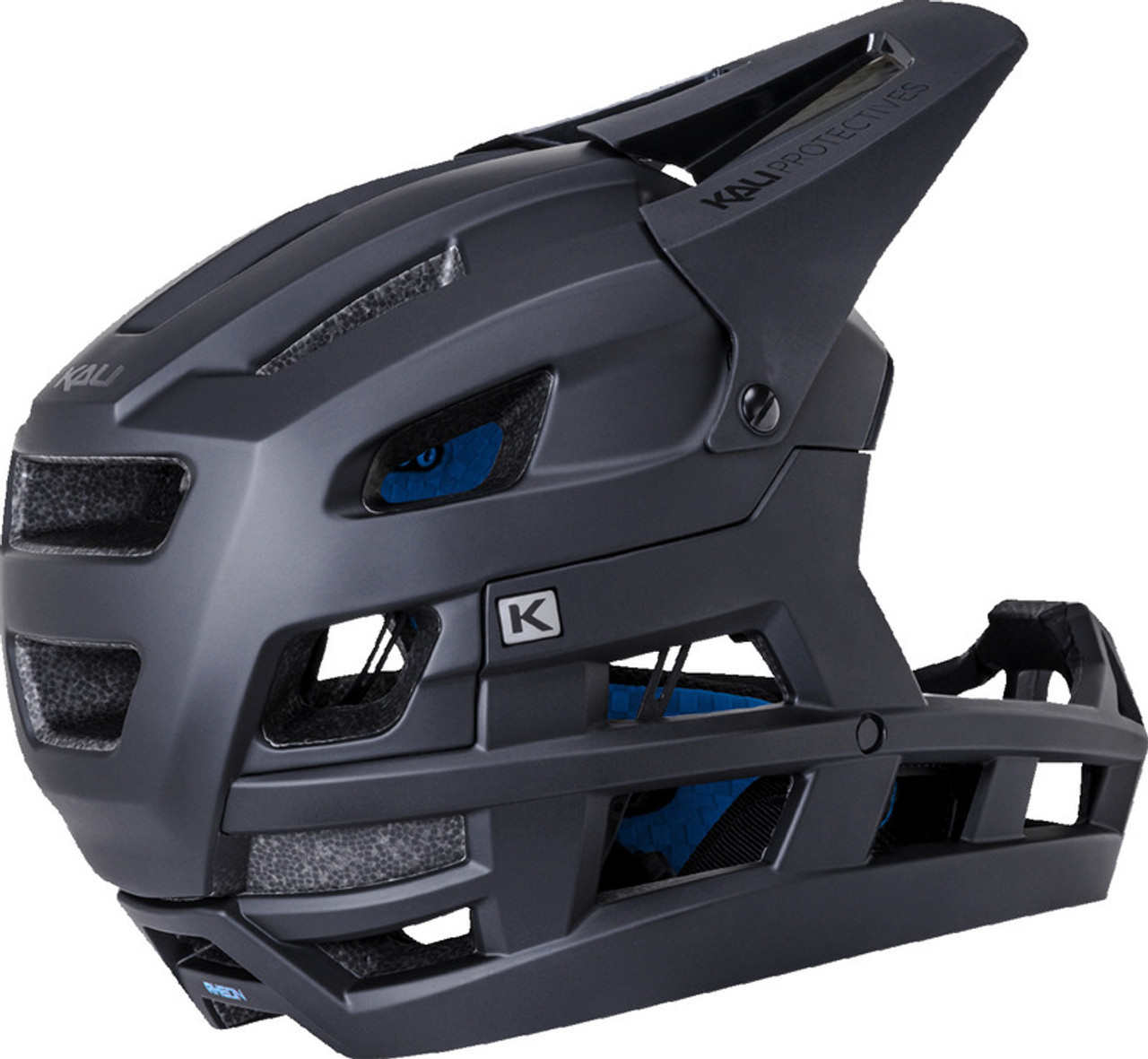 Kali DH Invader Matte Black Helmet