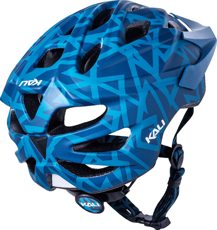 Kali Youth Chakra Plus Pyramid Matte Teal Helmet