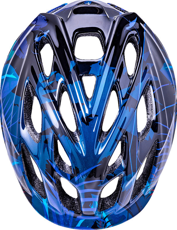 Kali Child Chakra Lighted Jungle Gloss Blue Helmet
