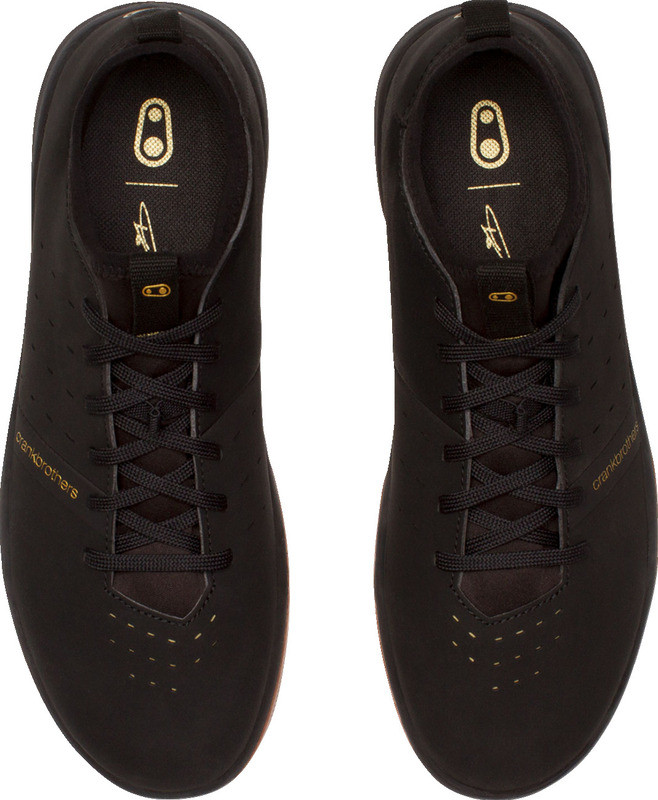 Crankbrothers Stamp Street Fabio Lace Black Gold Shoes