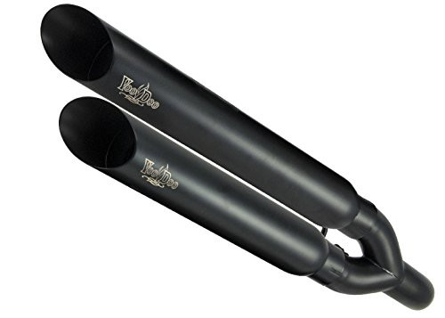 Voodoo Shorty Slip-On Exhaust Black - VESPYF3L5B