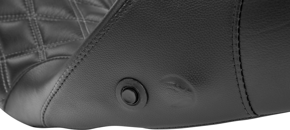 Danny Gray Longhaul 2-Up Xl Air Diamond Stitch Flh/Flt `08-Up - 21-412DIAAIR