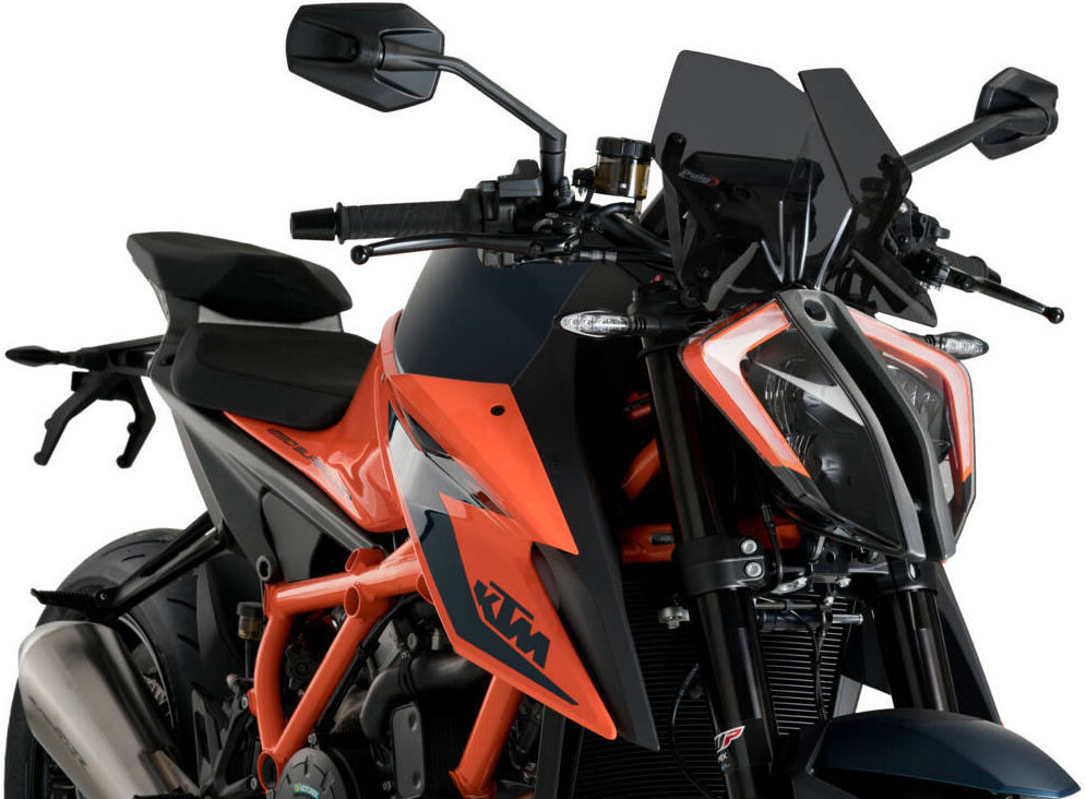 Puig Windscreen Naked New Gen Sport Dark Smoke Ktm - 20425F