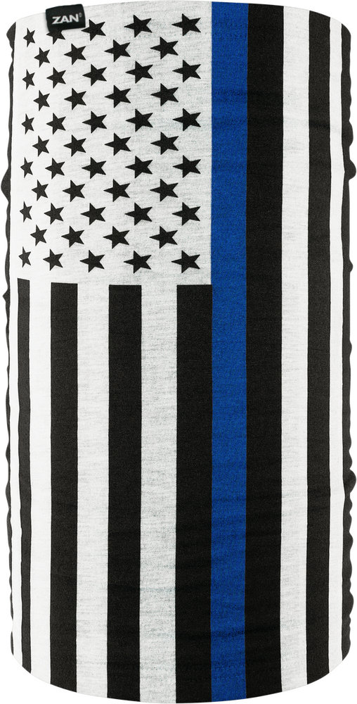 Zanheadgear Motley Tube Fleece Lined Thin Blue Line - TF159