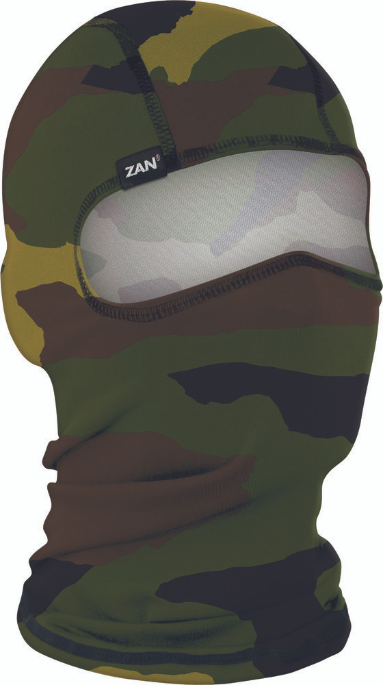 Zanheadgear Balaclava Polyester Woodland Camo - WBP118