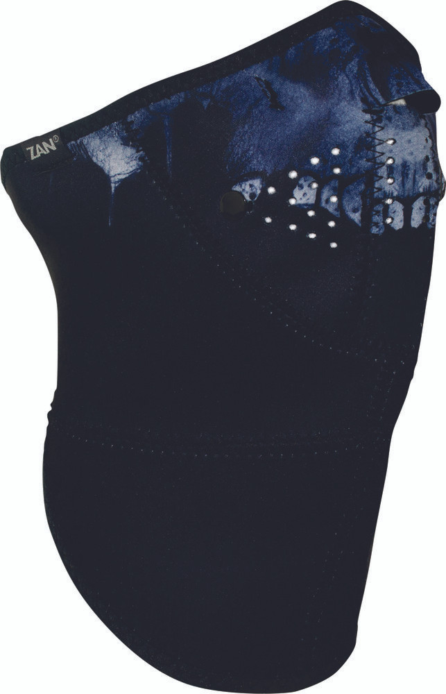 Zanheadgear Neo-X Half Mask W/ Bamboo Filter Midnight Skull - WNX417H3