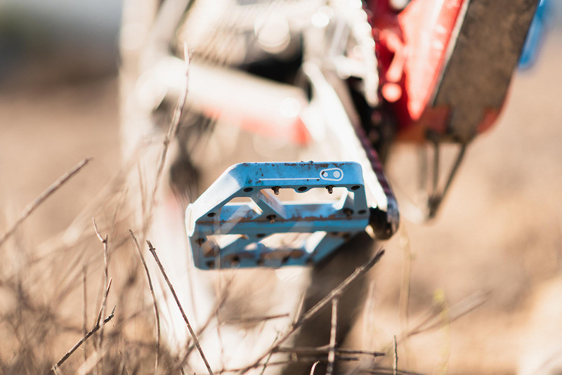 Crankbrothers Stamp 7 Pedals Large Electric Blue