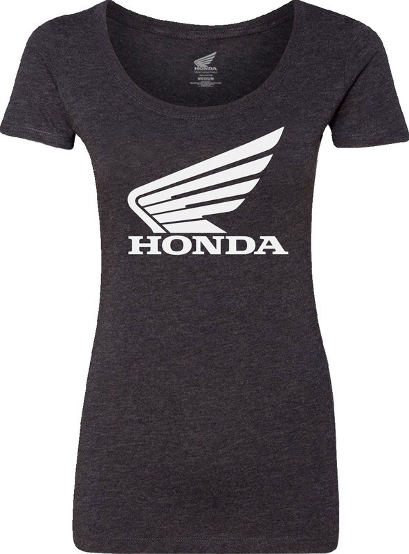 Honda Apparel Women's Wing Black T-Shirt