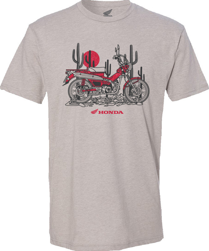 Honda Apparel Trail 125 Gray T-Shirt