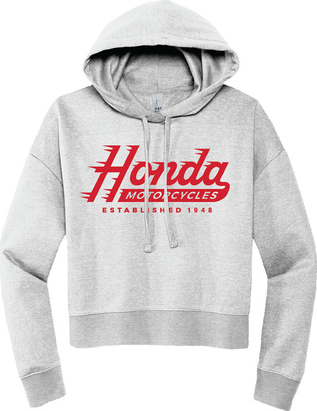 Honda Apparel Women's Light Heather Gray Hoodie