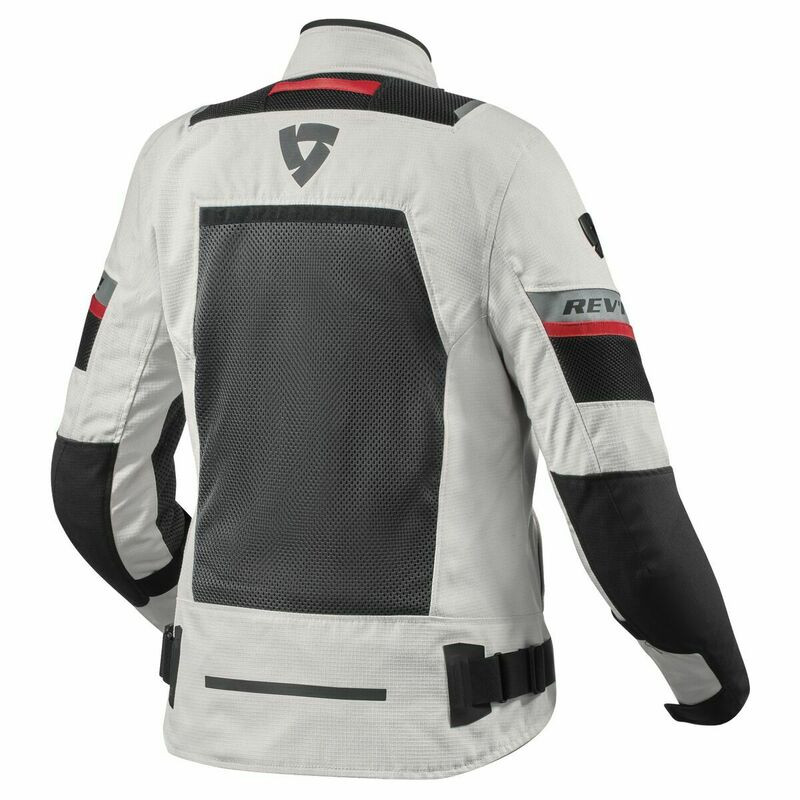 REV'IT! Tornado 4 H2O Ladies Silver Black Jacket