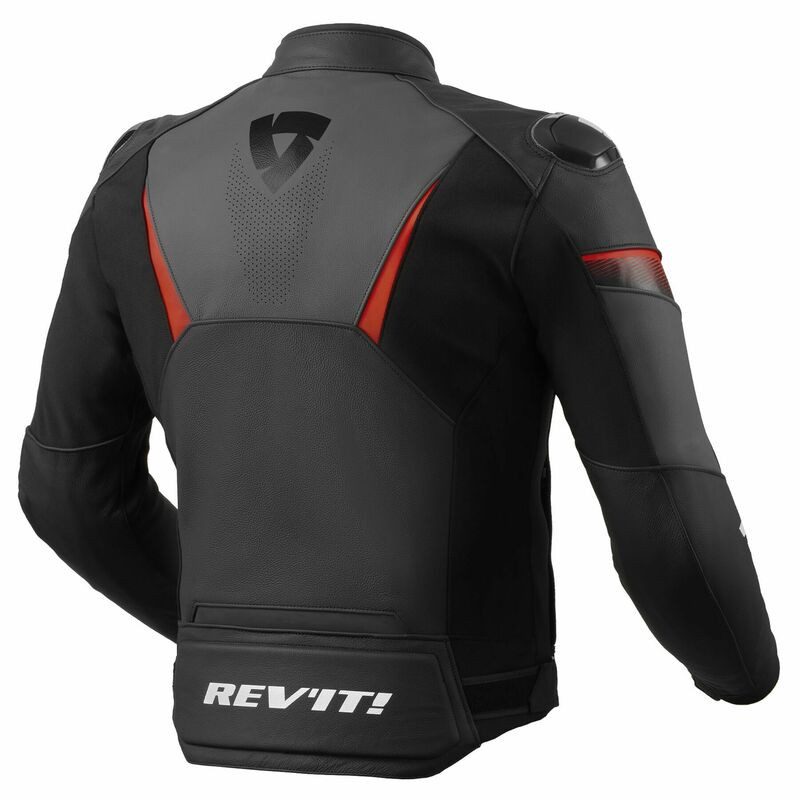 REV'IT! Argon 2 Black Neon Red Jacket
