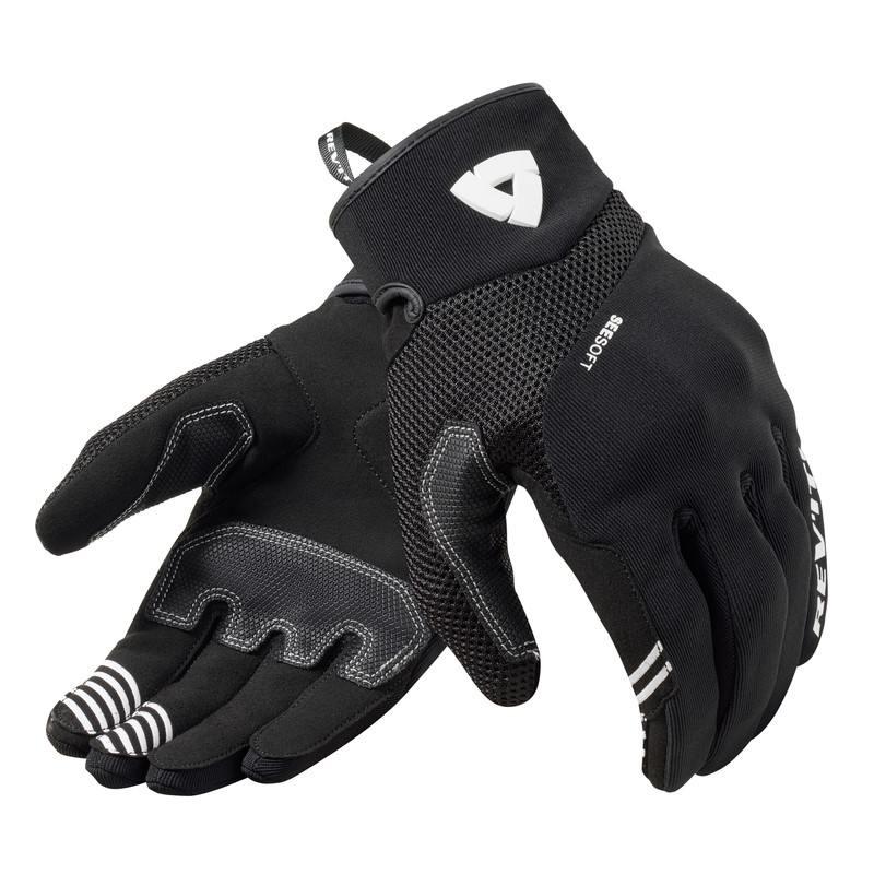 REV'IT! Endo Black White Gloves