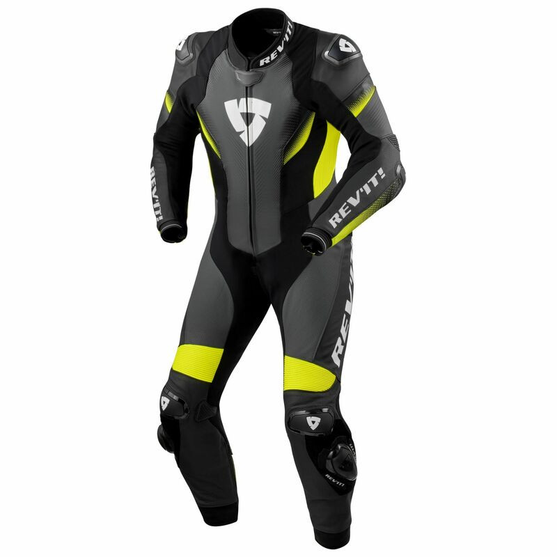 REV'IT! Control Black Neon Yellow One Piece Suit