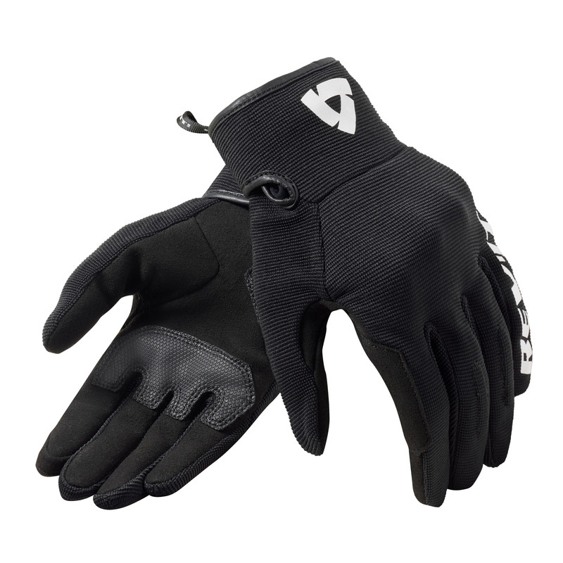 REV'IT! Access Ladies Black White Gloves