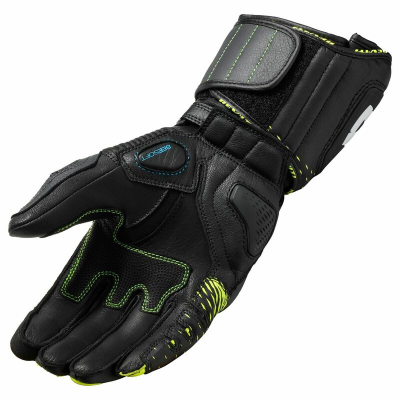 REV'IT! Control Black Neon Yellow Gloves