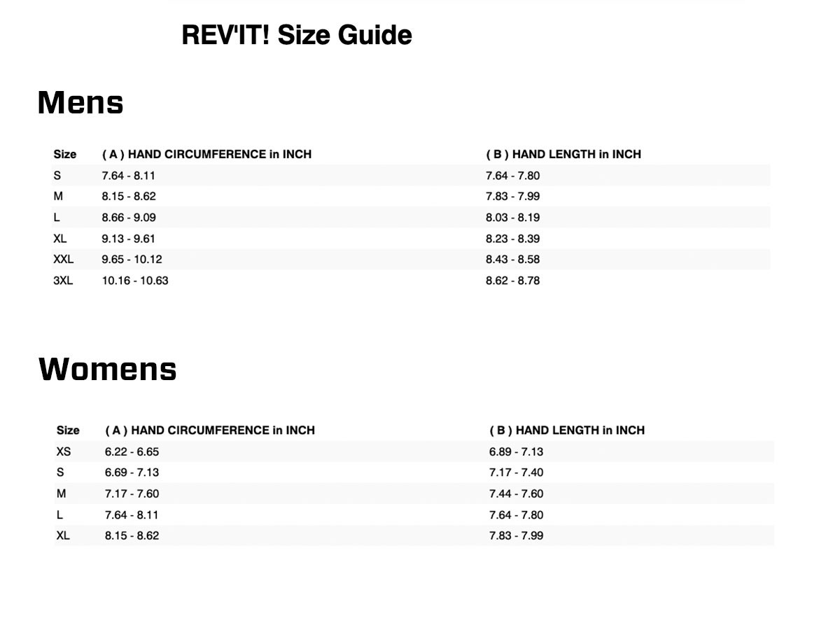 REV'IT! Control Black Neon Yellow Gloves