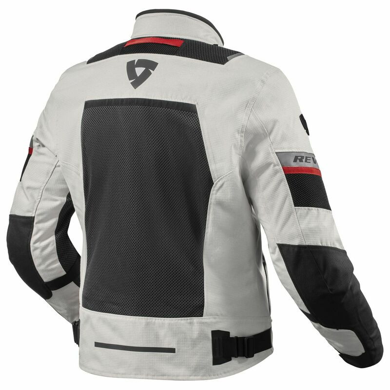 REV'IT! Tornado 4 H2O Silver Black Jacket