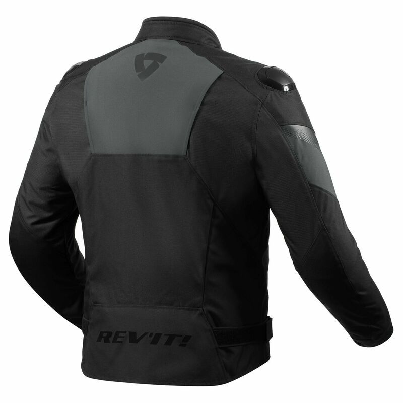 REV'IT! Control H2O Black Anthracite Jacket