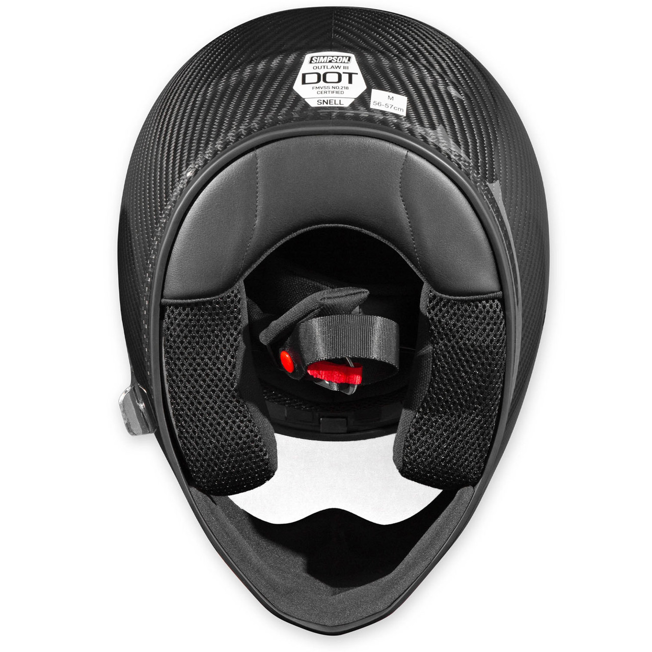 Simpson Outlaw Bandit Visor Hardware Simpson Outlaw Bandit