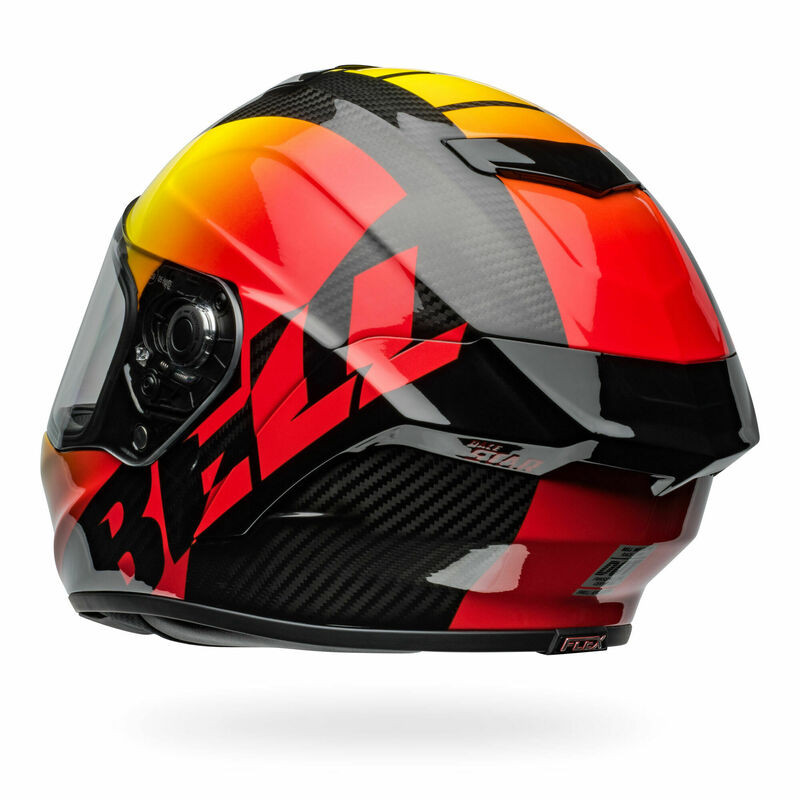 Bell Racestar DLX Flex Offset Black Red Helmet