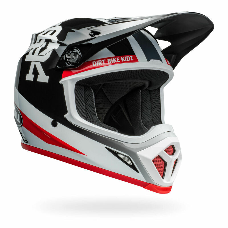 Bell MX-9 Mips Twitch DBK 24 Black White Helmet - Speed Addicts