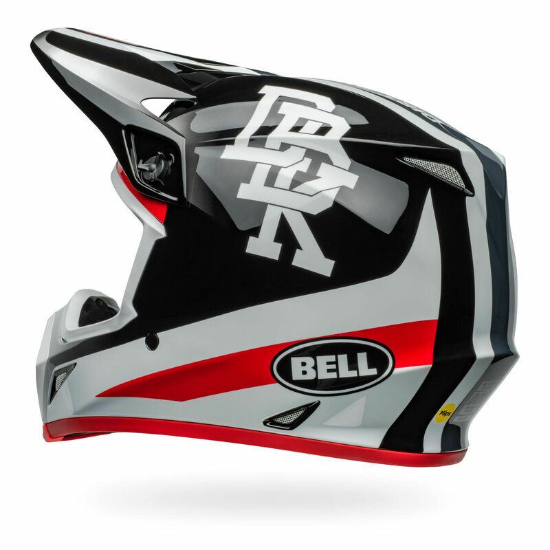 Bell MX-9 Mips Twitch DBK 24 Black White Helmet - Speed Addicts