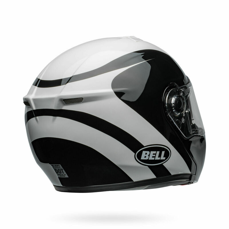 Bell SRT Modular Velo White Black Helmet