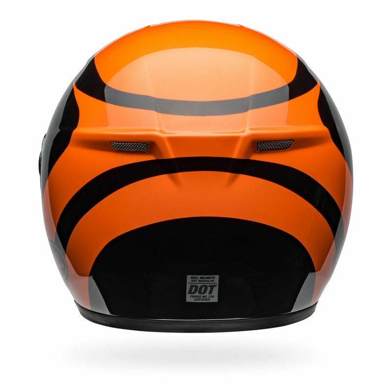Bell SRT Modular Velo Black Orange Helmet - Speed Addicts