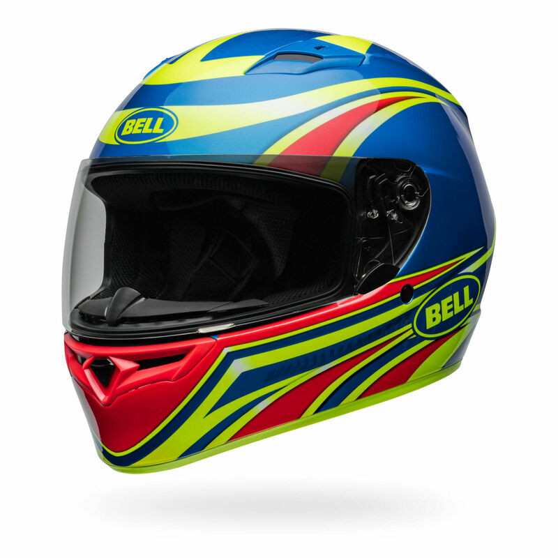 Bell Qualifier Conduit Retina Blue Helmet