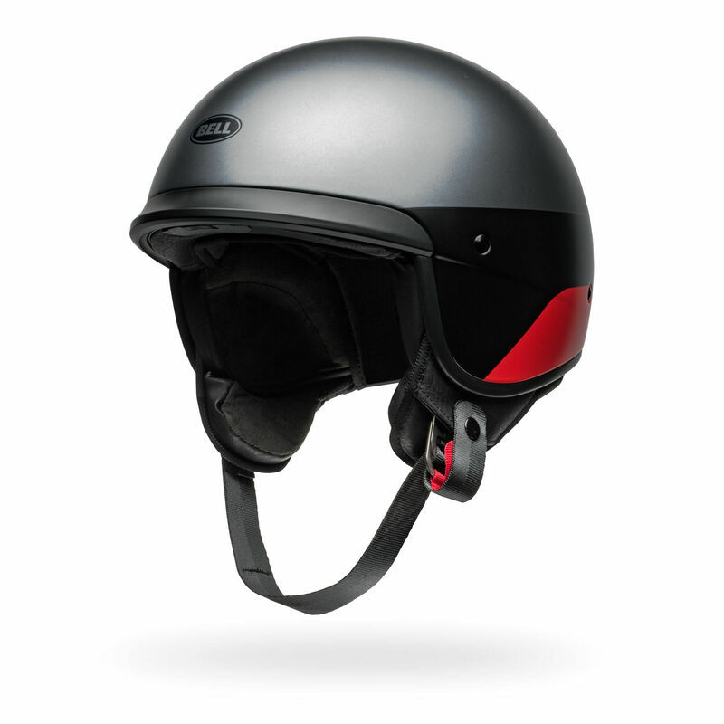 Bell Scout Air Array Satin Gray Red Helmet