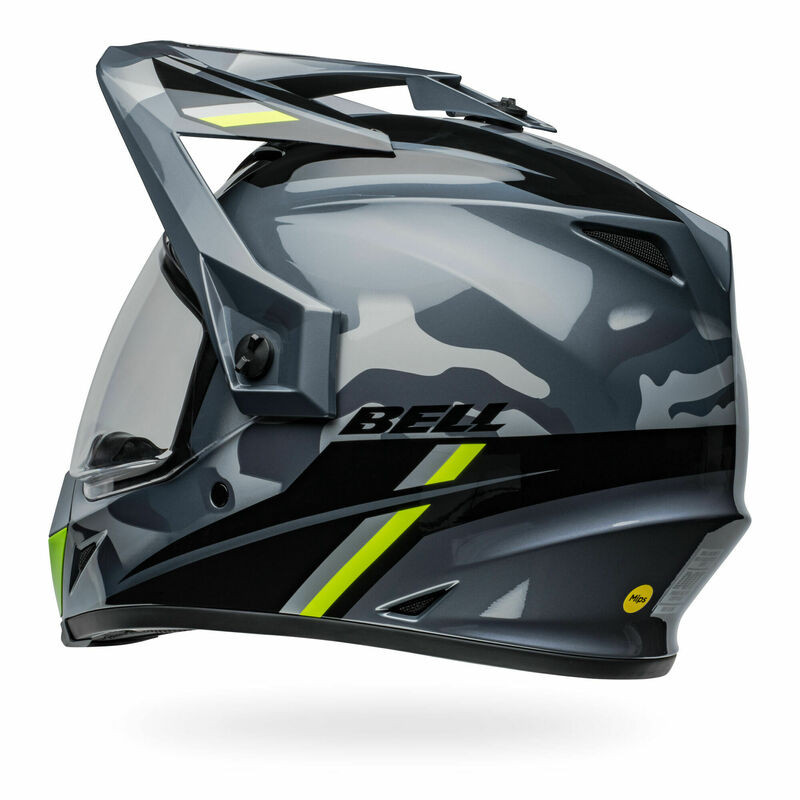 Bell MX-9 Adventure Mips Alpine Metallic Gray Camo Helmet