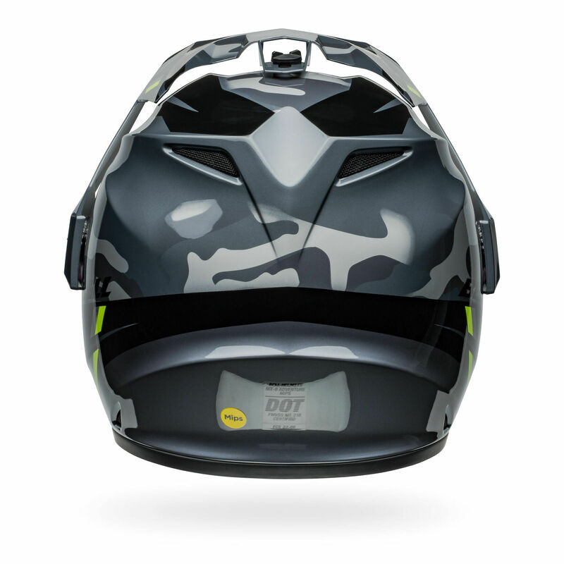 Bell MX-9 Adventure Mips Alpine Metallic Gray Camo Helmet