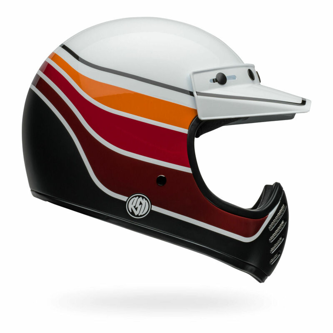 防具 BELL MOTO3 Handmade Bubble Shield Visor For BELL MOTO 3 Helmet - ONLY