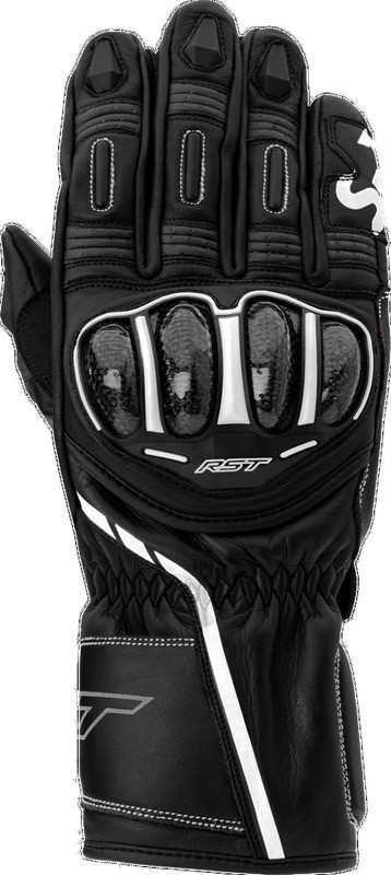 RST S-1 Guanti Lunghi Moto CE - Pelle, Protezioni Nocche In Carbonio, Taglia S