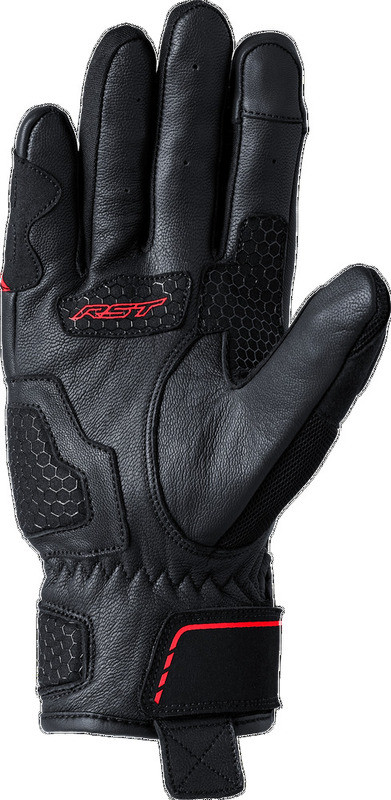 RST S1 Mesh CE Black Red Glove