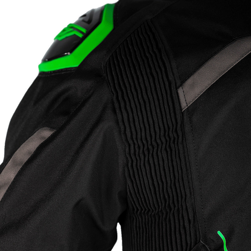 RST S1 CE Black Grey Neon Green Jacket