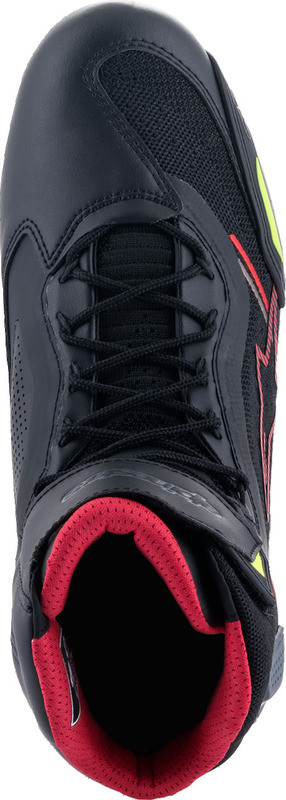 Alpinestars Faster-3 Rideknit Black Red Yellow Shoes