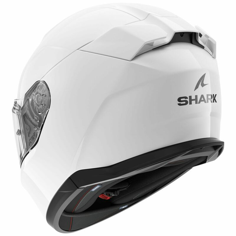 Shark D-Skwal 3 Blank White Azur Helmet