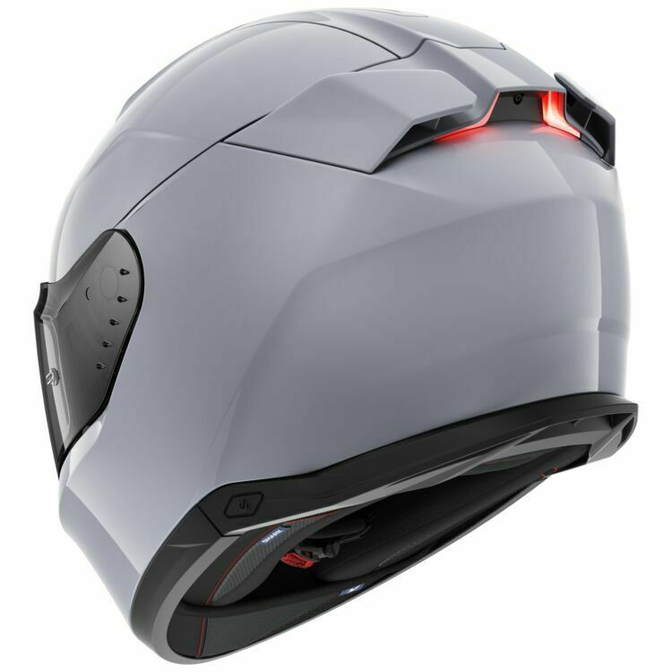 Shark Skwal i3 Dark Shadow Edition Gun Silver Helmet