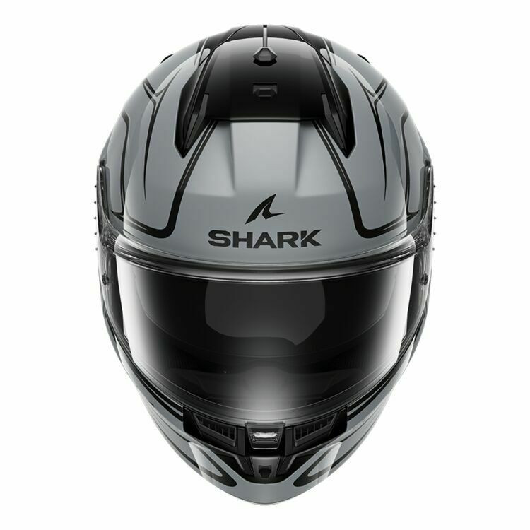 Shark D-Skwal 3 Drone Silver Black Helmet