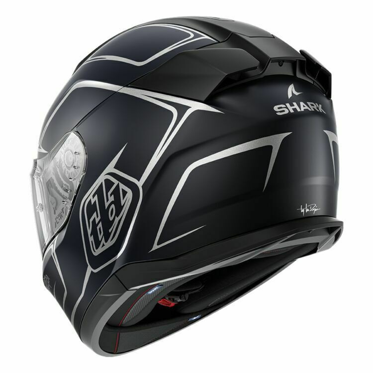 Shark D-Skwal 3 Matte Drone Blue Silver Helmet