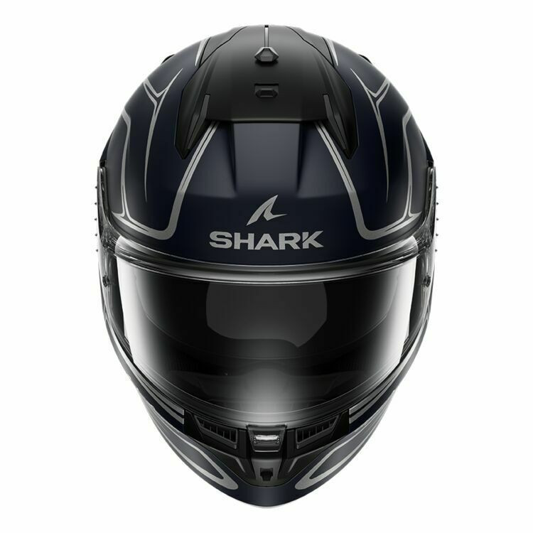Shark D-Skwal 3 Matte Drone Blue Silver Helmet