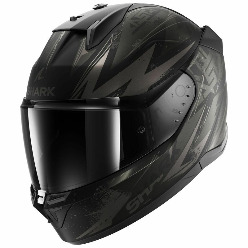 Shark D-Skwal 3 Blast-R Matte Black Anthracite Helmet
