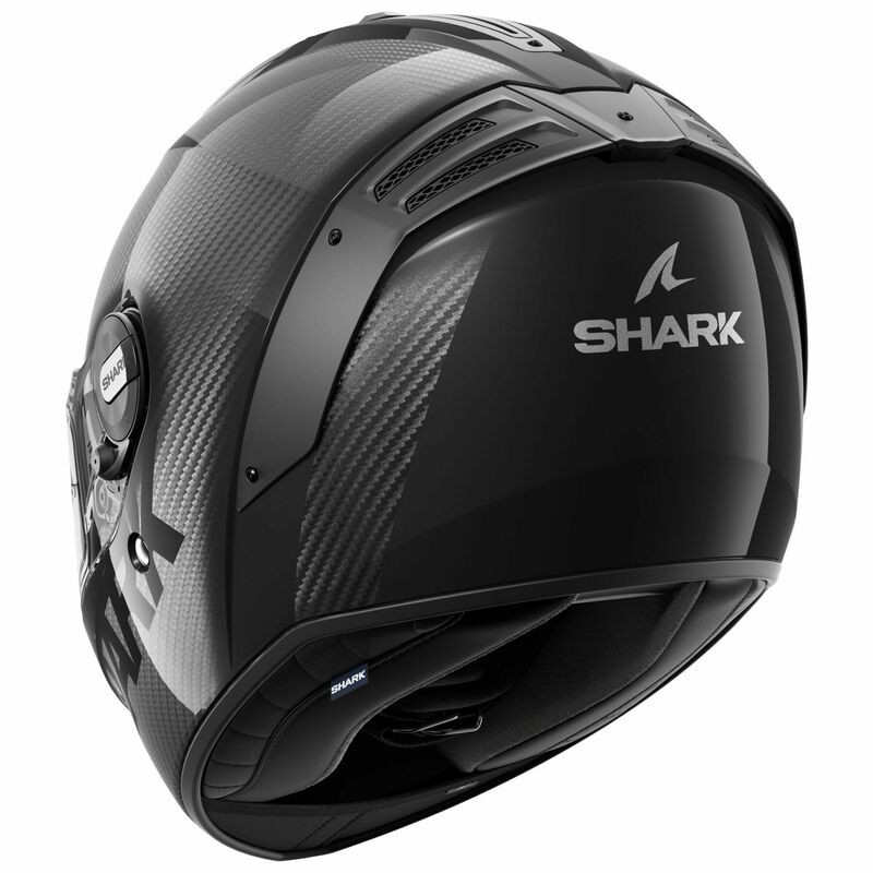 Shark Spartan RS Skin Anthracite Carbon Helmet - Speed Addicts