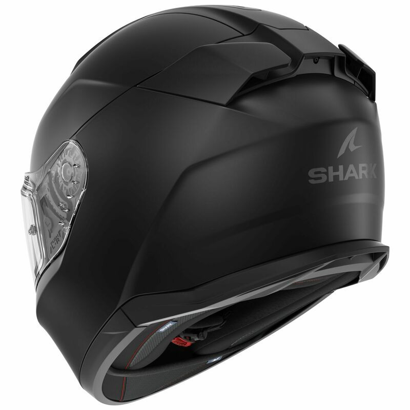 Shark D-Skwal 3 Blank Matte Black Helmet